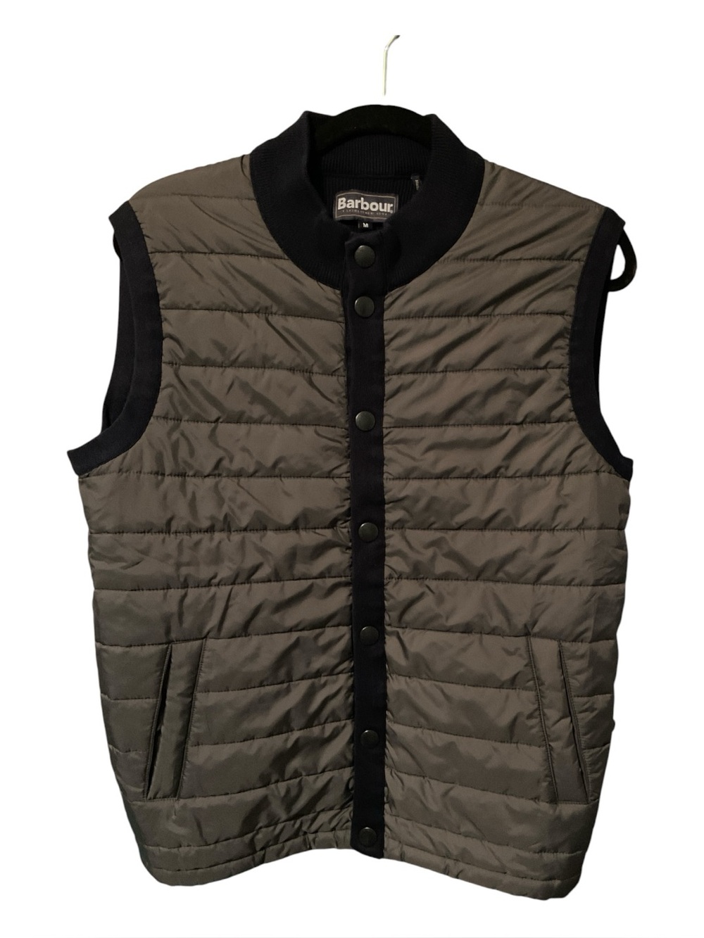 Barbour Essential Gilet Quilted Vest Mens Size M